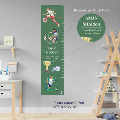 Football Fever Height Chart