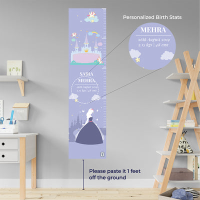 Princess Height Chart