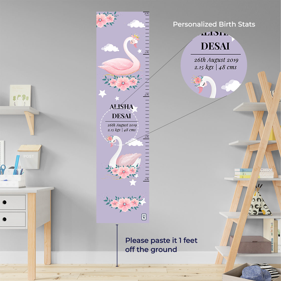 Swan Princess Height Chart (kids)