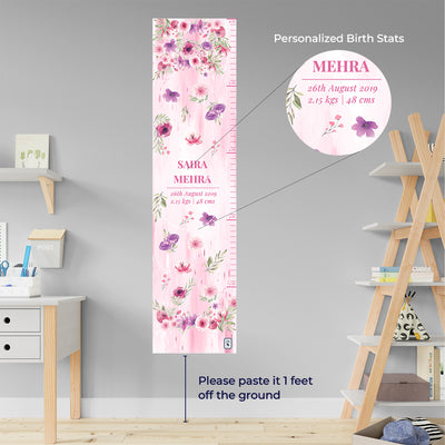 Floral Fiesta Height Chart