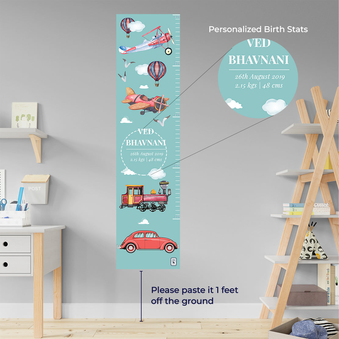 Transport Height Chart (kids)