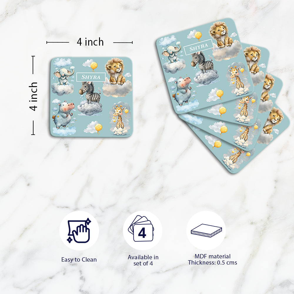 Lofty Animals Coasters (kids)