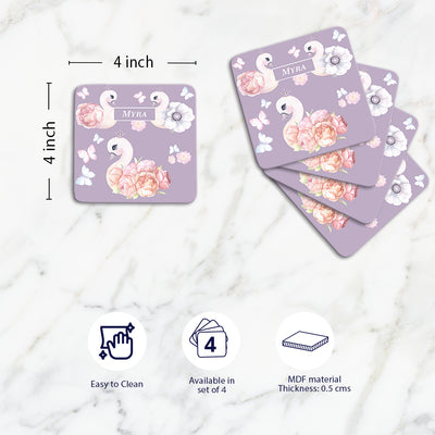 Swan Lake Garden Coasters