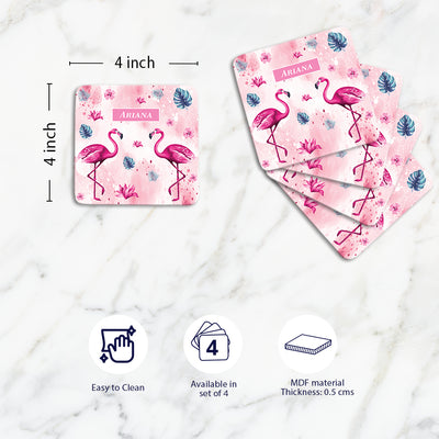 Flamingo Fiesta Coasters