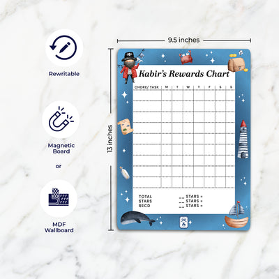 Treasure Island Reward Chart