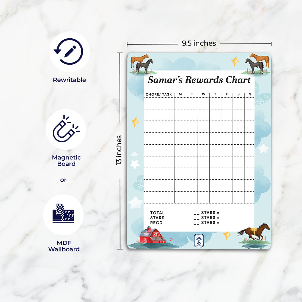 Lil Forest Friends Kids Reward Chart