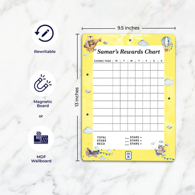 Teddy's Flight Reward Chart