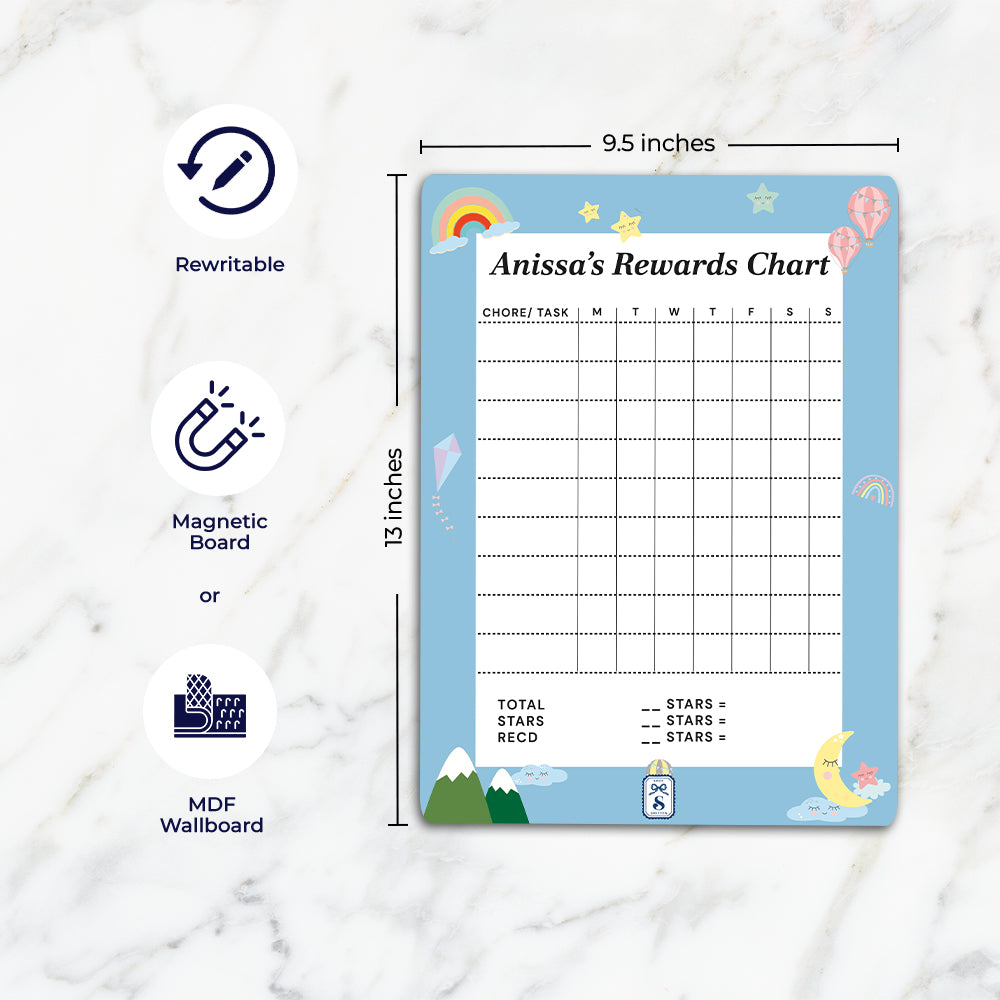 Rainbow Magic Kids Reward Chart