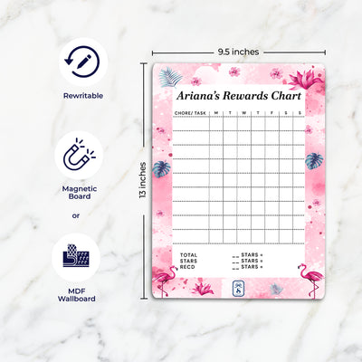 Flamingo Fiesta Reward Chart