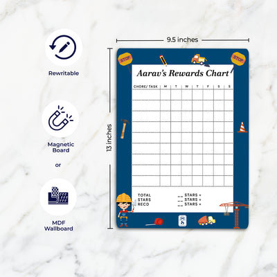 Little Builder Reward Chart