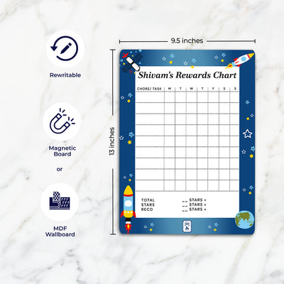 Space Satellites Reward Chart