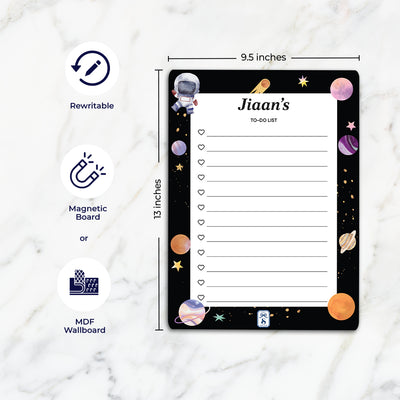 Lil Astronaut To-Do List