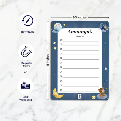 Moonlight Snuggles To-Do List