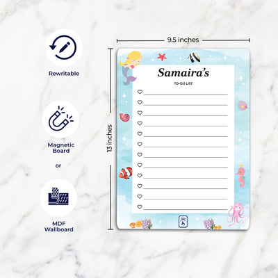 Lil Mermaid To-Do List