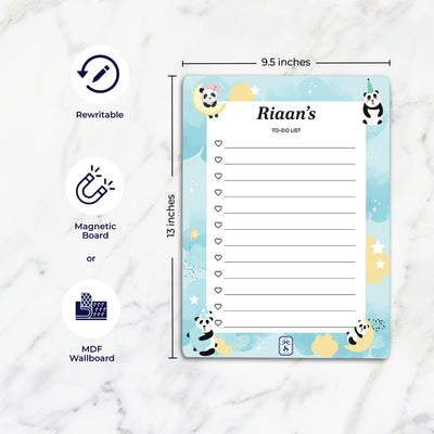 Lil Forest Friends To-Do List