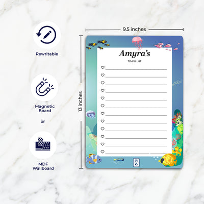 Ocean Bed To-Do List