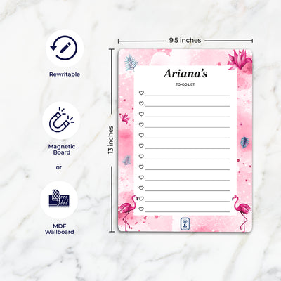 Flamingo Fiesta To-Do List