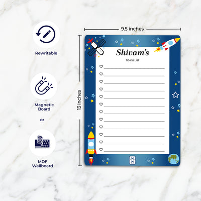 Space Satellites To-Do List