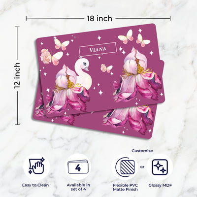 Butterfly Swan Blossom Tableware Set