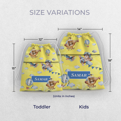 Teddy's Flight Swim Bag