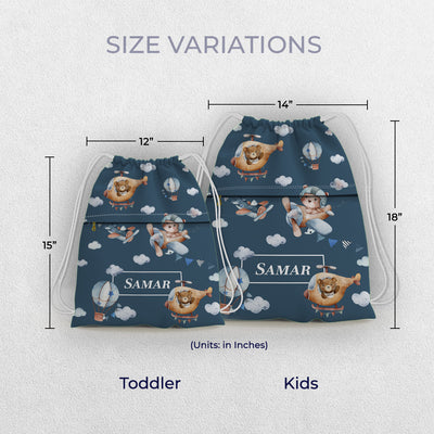 Teddy's Flight Swim Bag