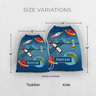 Space Satellites Swim Bag