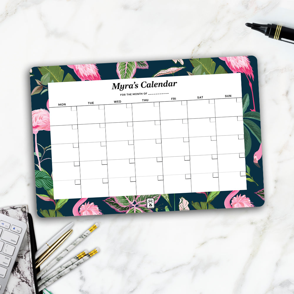 Flamingo Foliage Calendar