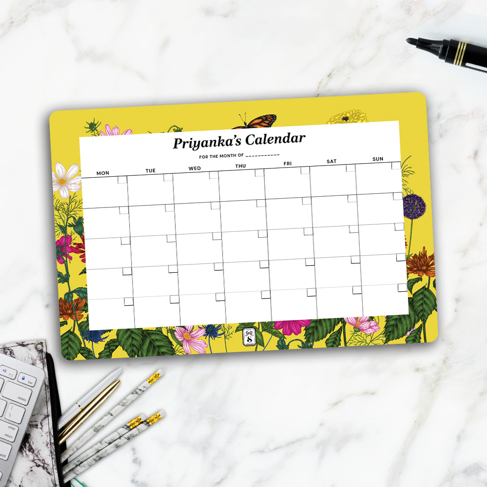 Floral Flutter Calendar