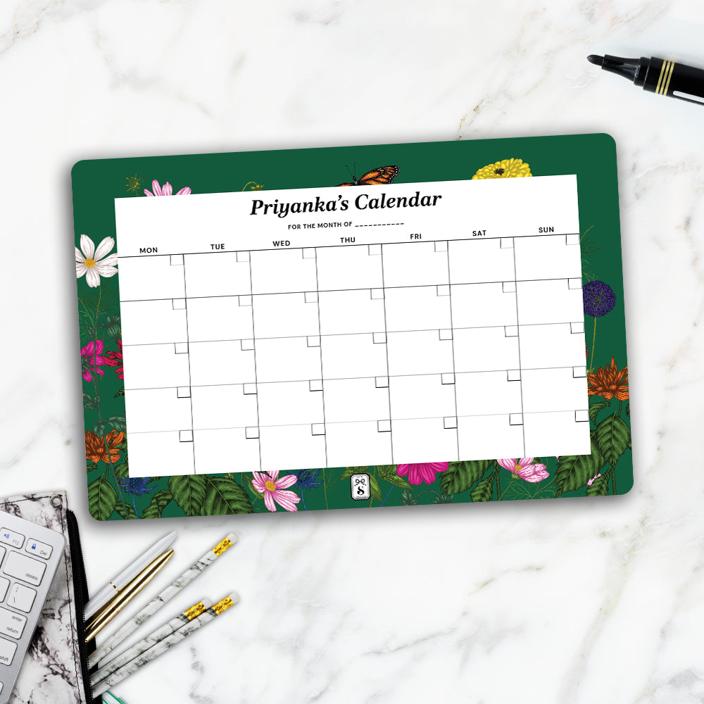 Floral Flutter Calendar