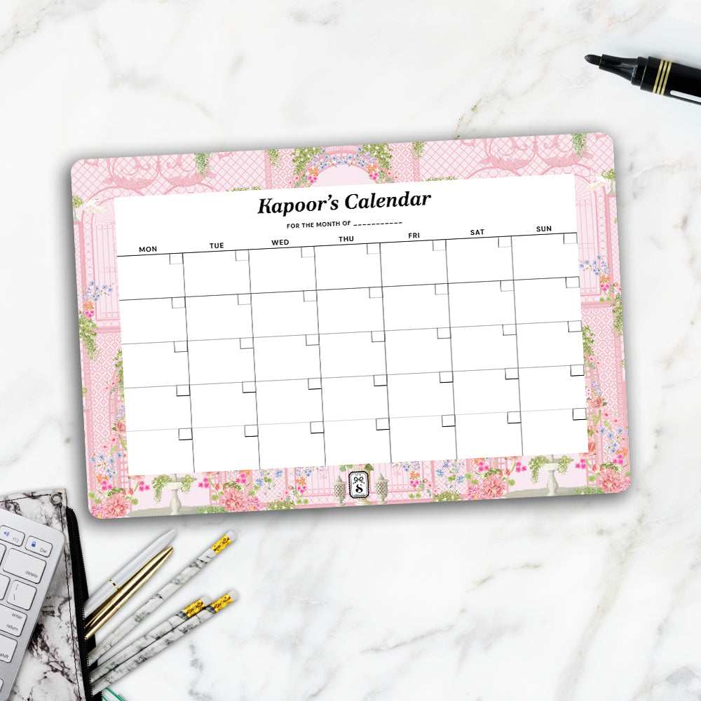 Secret Garden Calendar