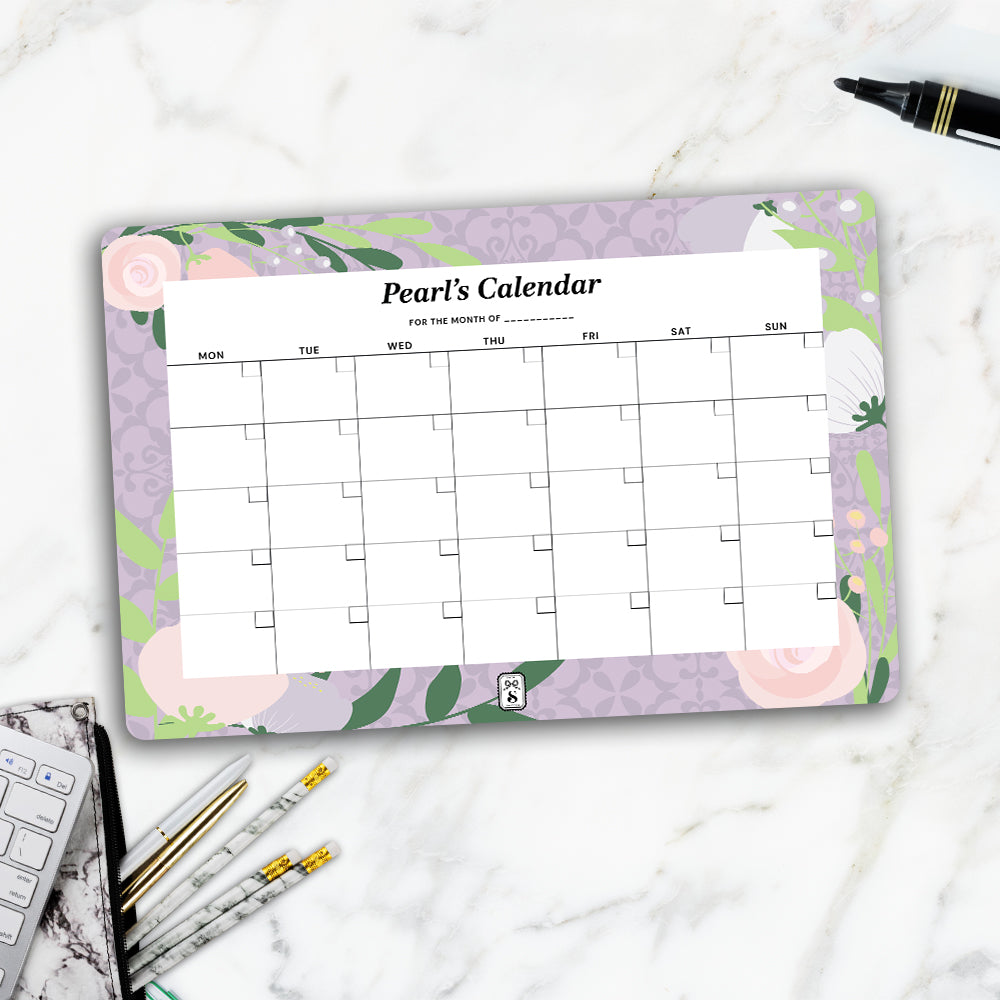 Royal Bloom Calendar