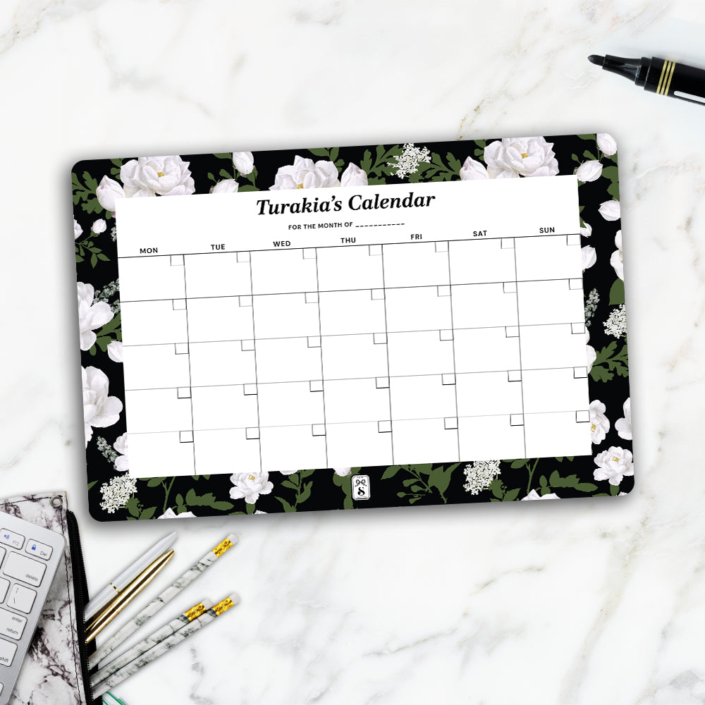 Peonies Calendar