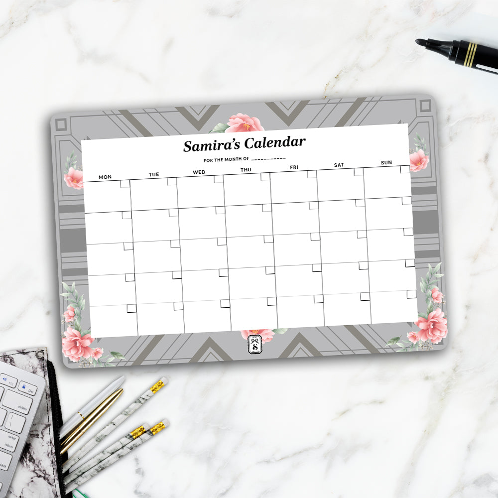 Deco Bloom Calendar