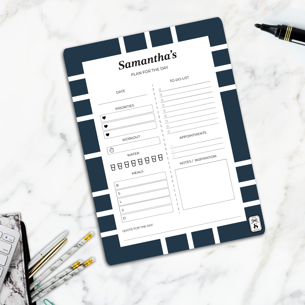Nautical Grid Daily Planner