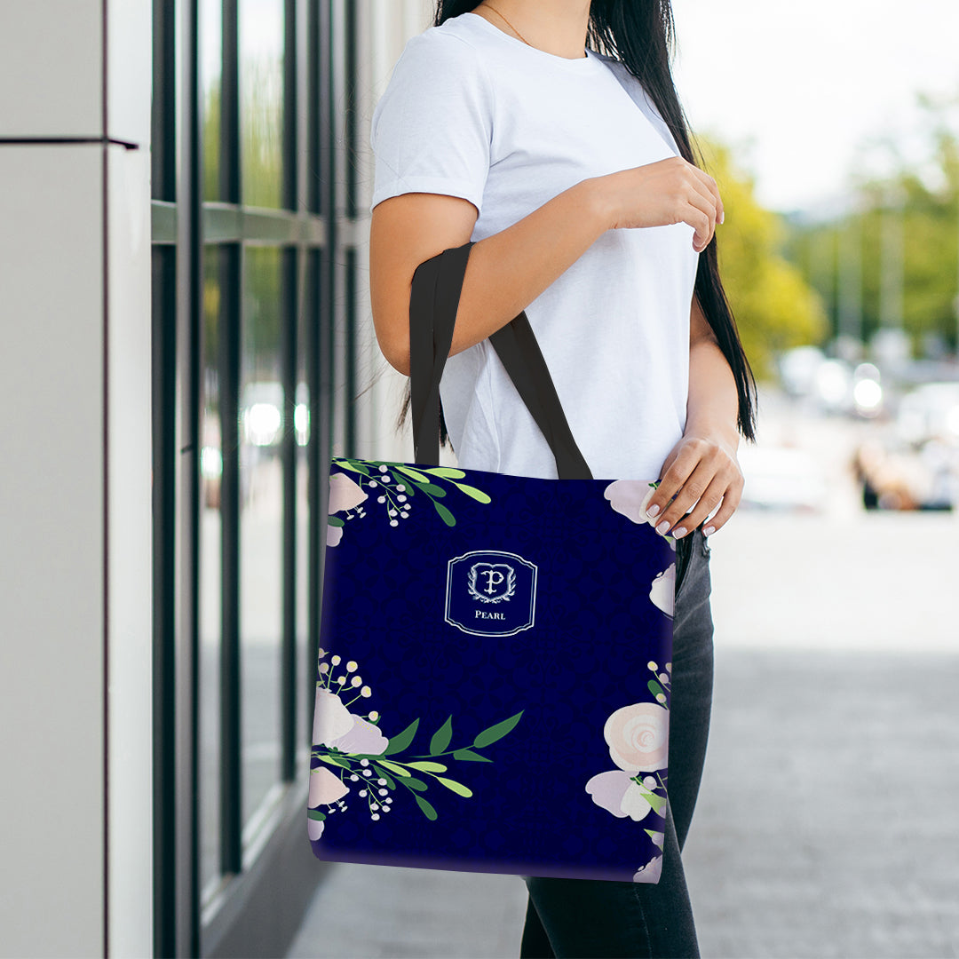 Royal Bloom Tote Bag