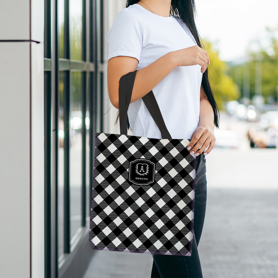 Gingham  Tote Bag