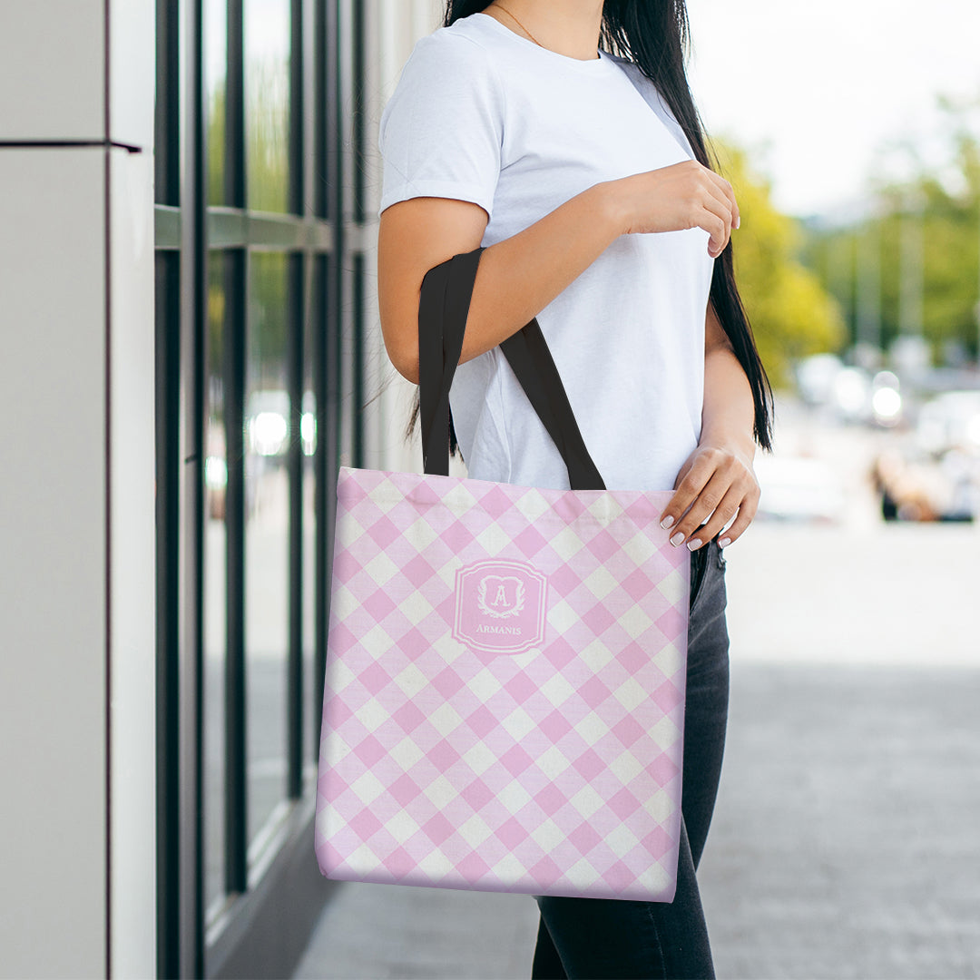 Gingham  Tote Bag