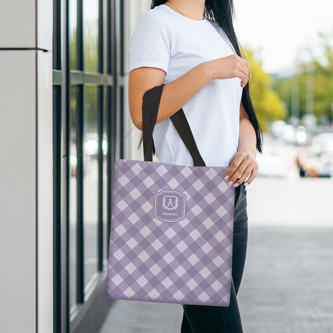 Gingham  Tote Bag