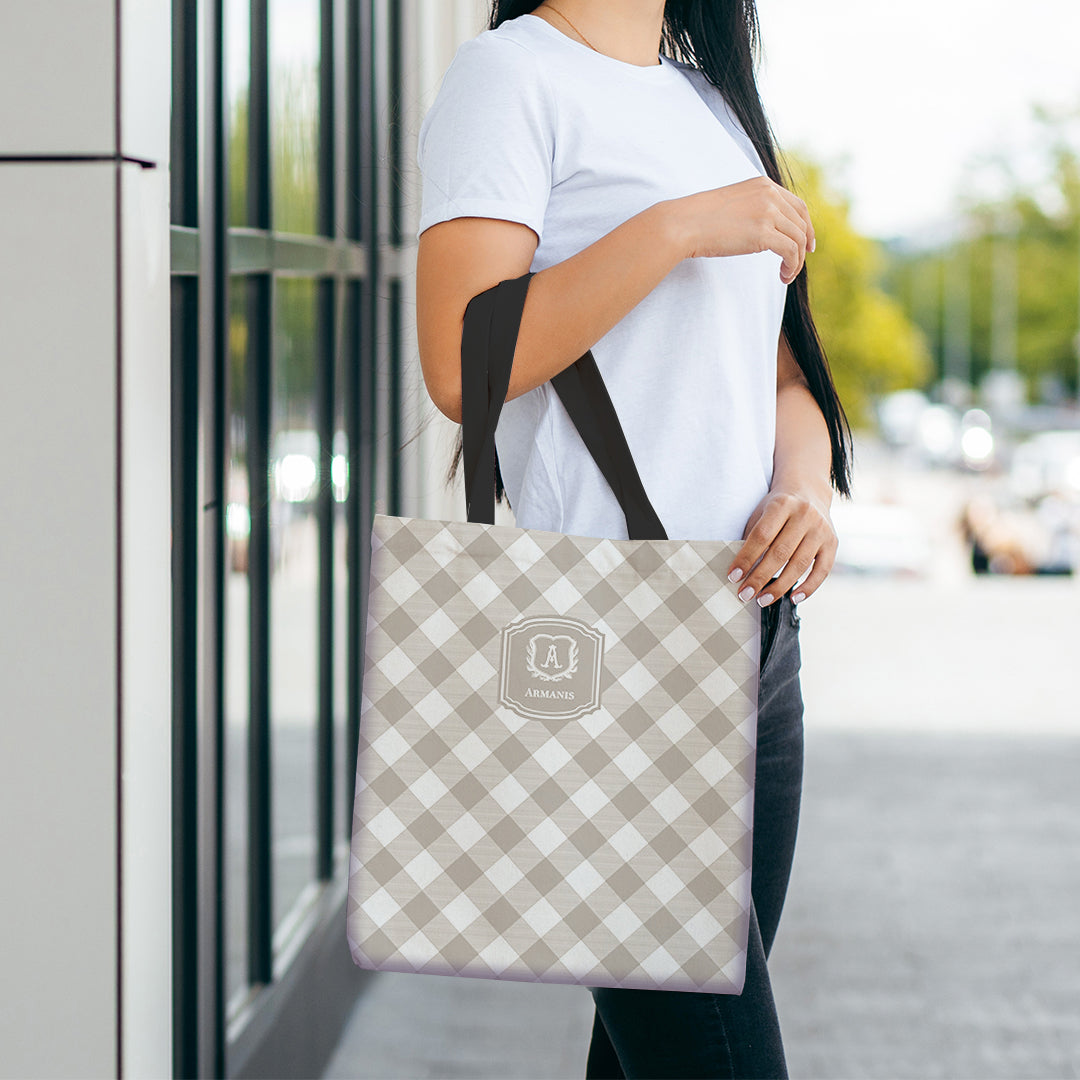 Gingham  Tote Bag