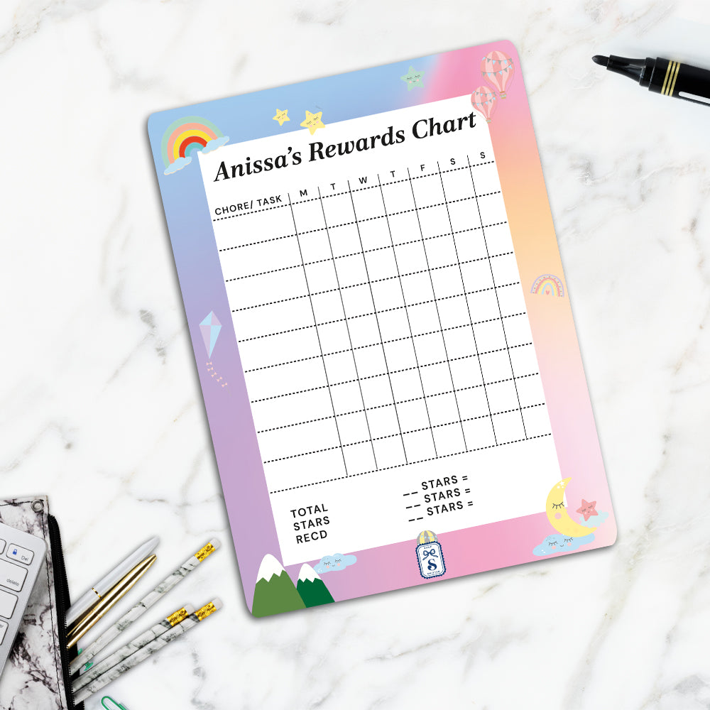 Rainbow Magic Kids Reward Chart