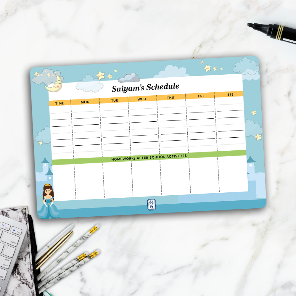 Princess Schedule Planner