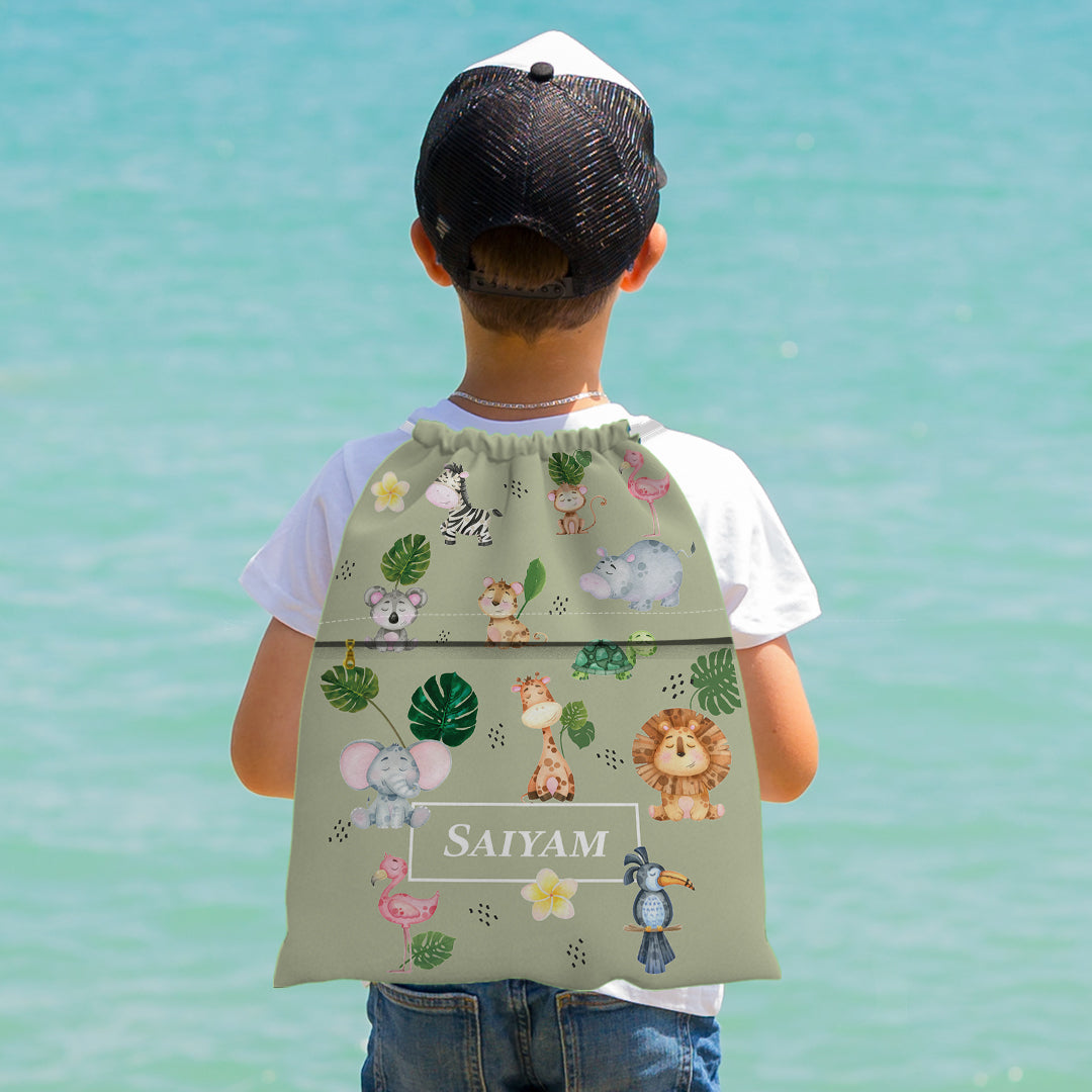 Jungle Friends Swim Bag (kids)