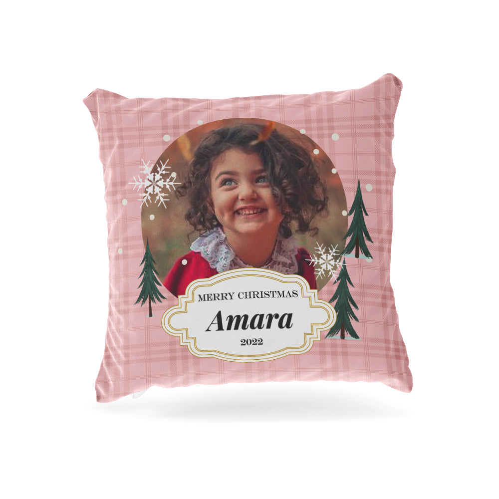 Photo Christmas Cushion Cover