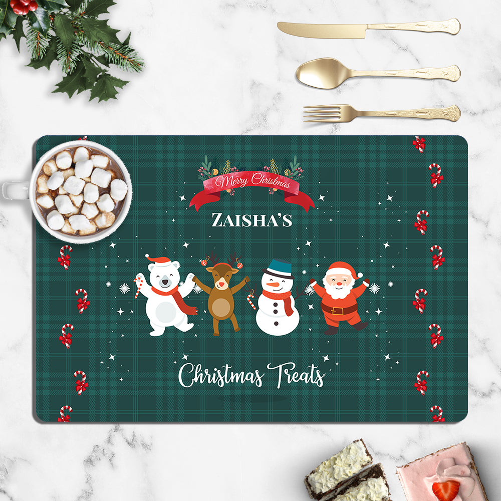 Lil X'mas Friends Christmas Tablemat