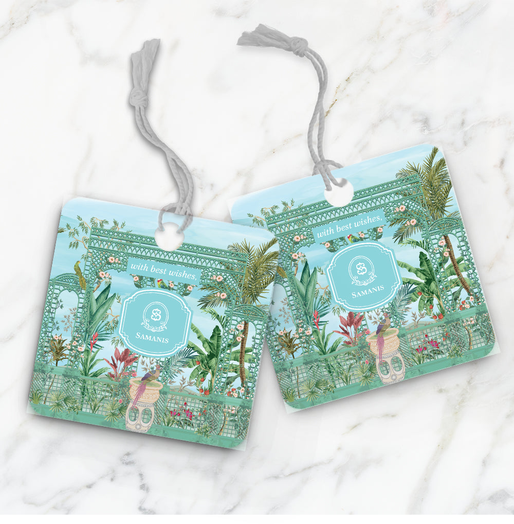 French Garden SerreFleurie Gift Tag