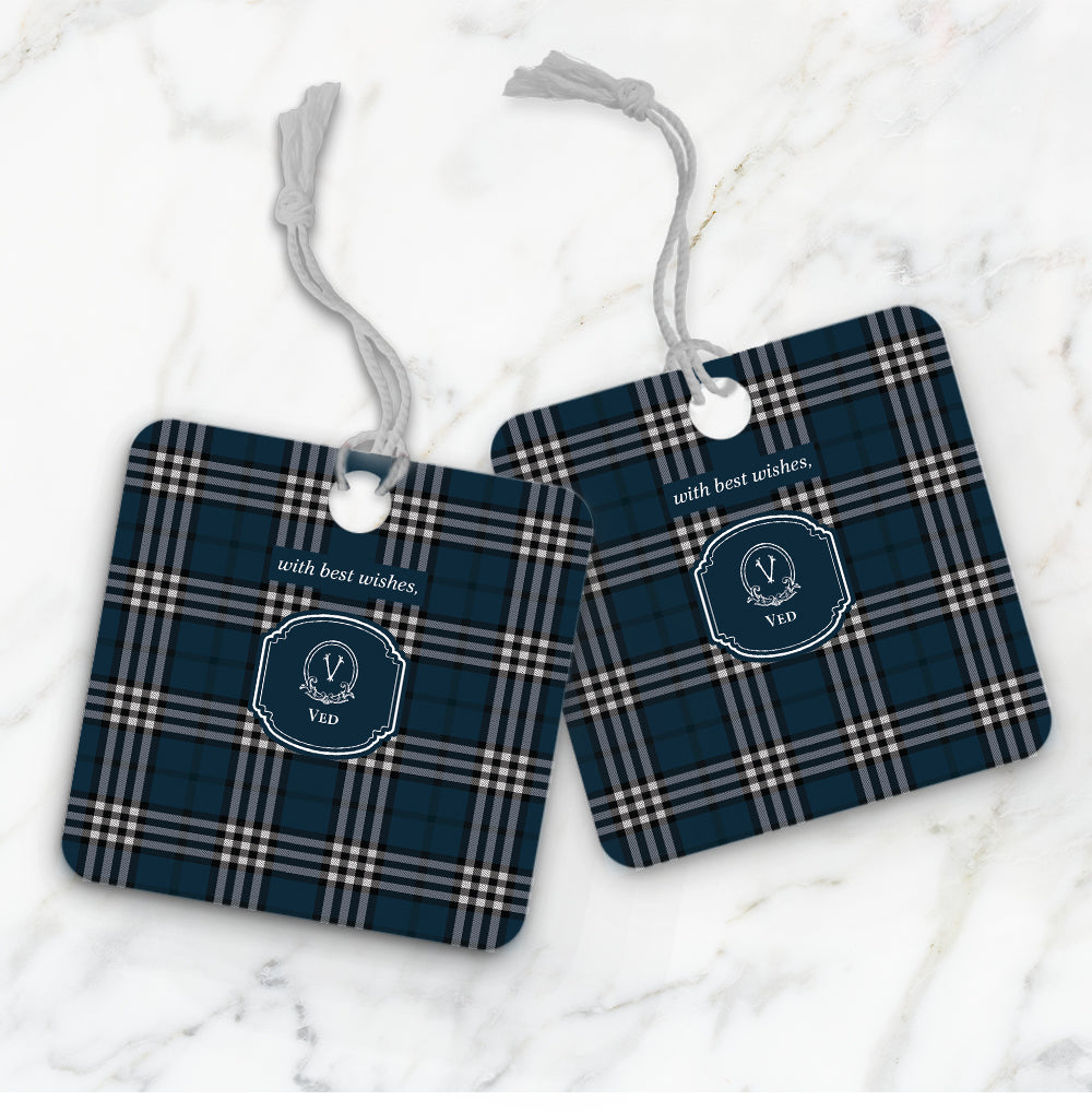 Tartan Gift Tag