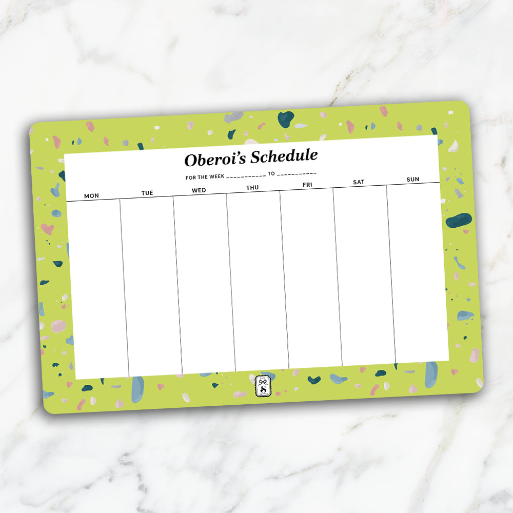 Terrazzo Weekly Planner