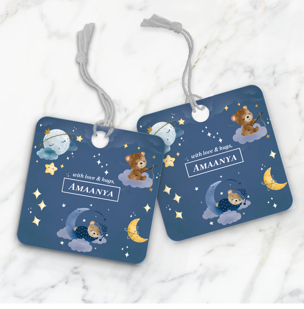 Moonlight Snuggles Gift Tag (kids)