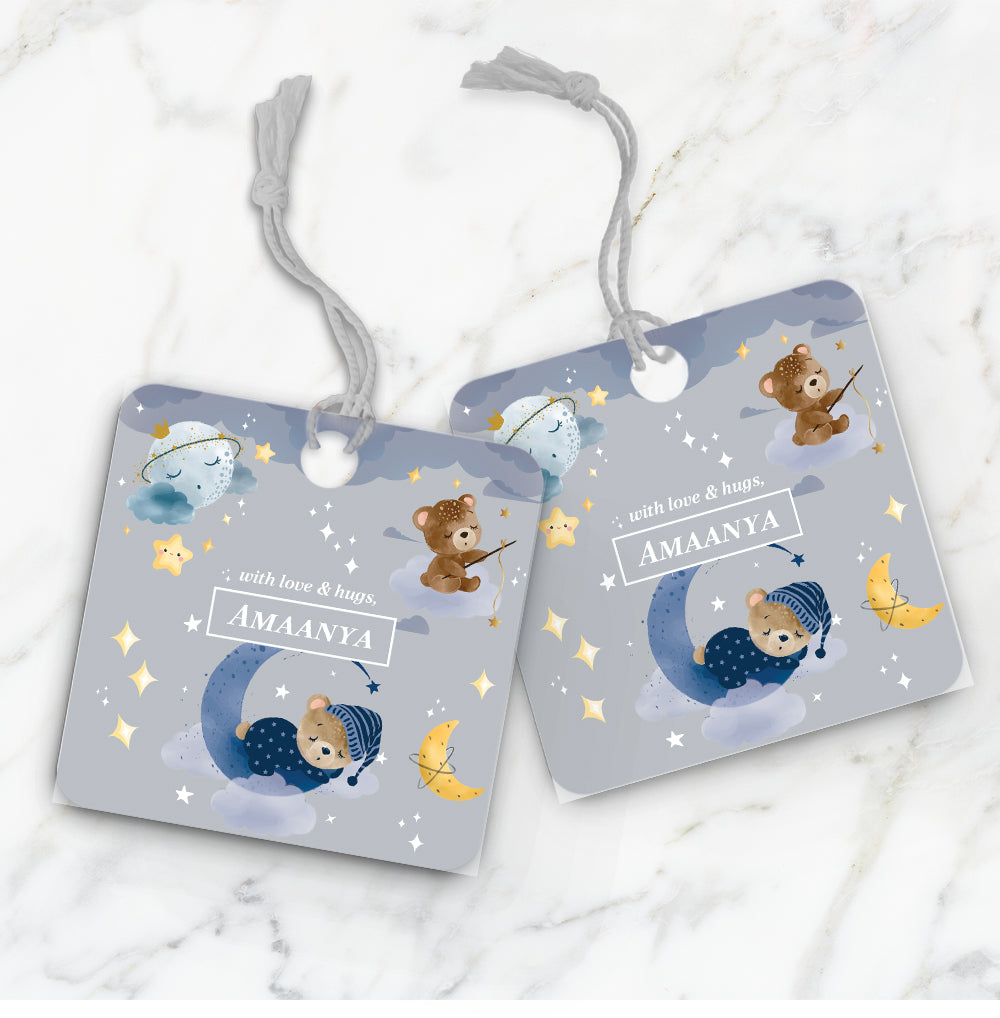 Moonlight Snuggles Gift Tag (kids)