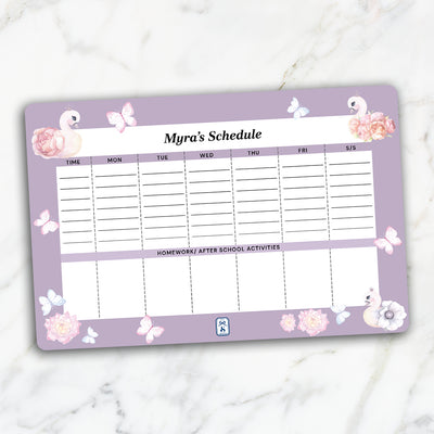 Swan Lake Garden Schedule Planner